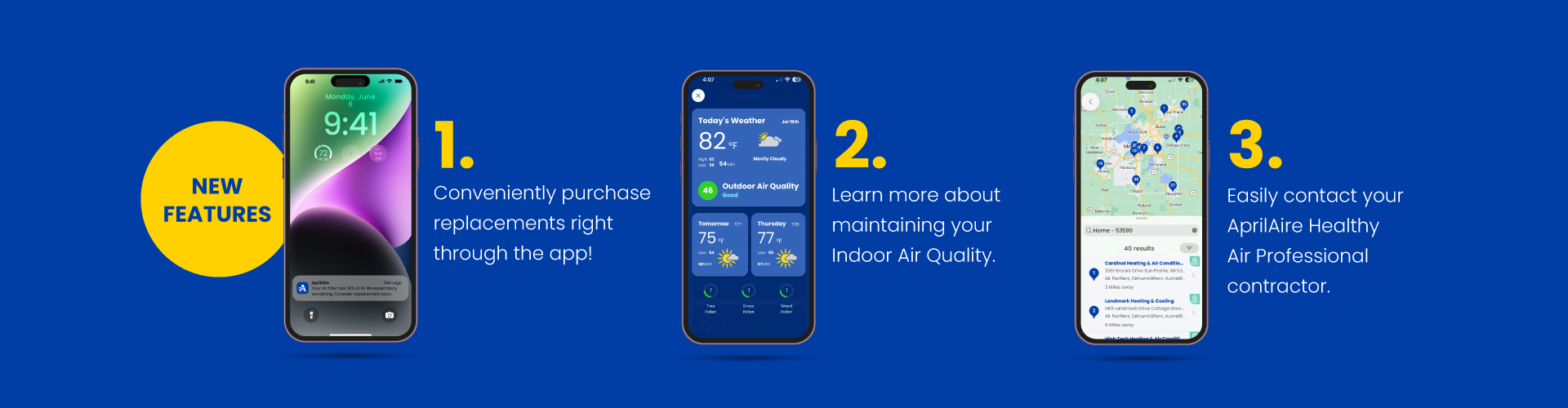 Healthy Air App New Features